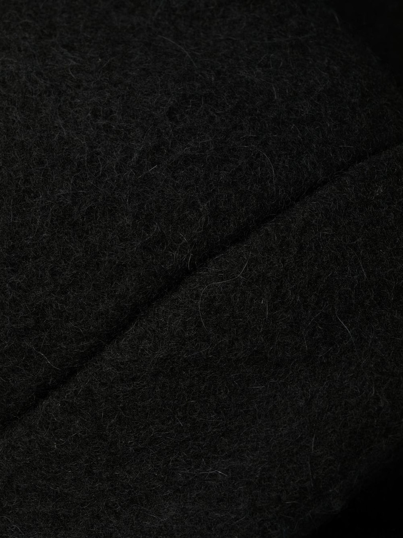 wool single-breasted coat 8