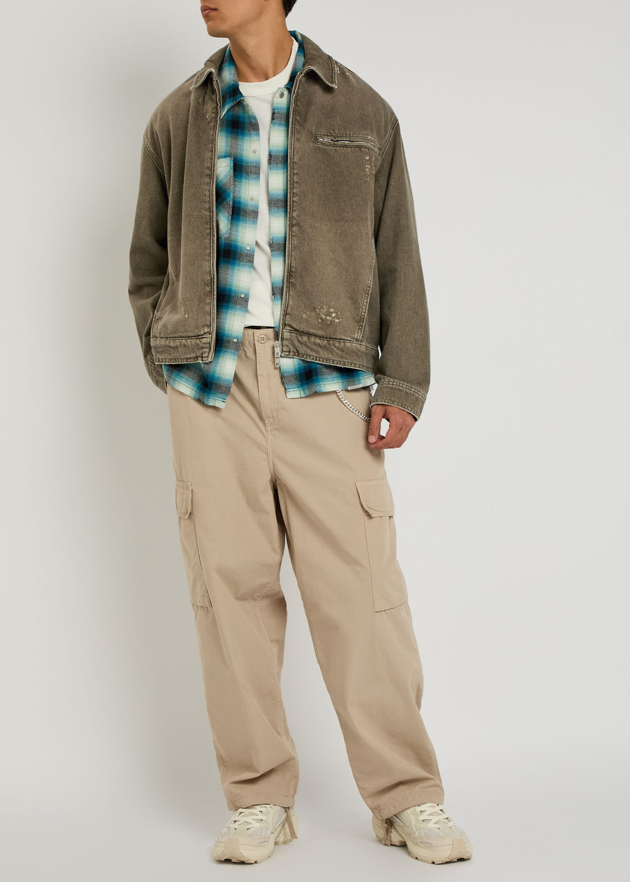 Represent Collared Denim Jacket - 4