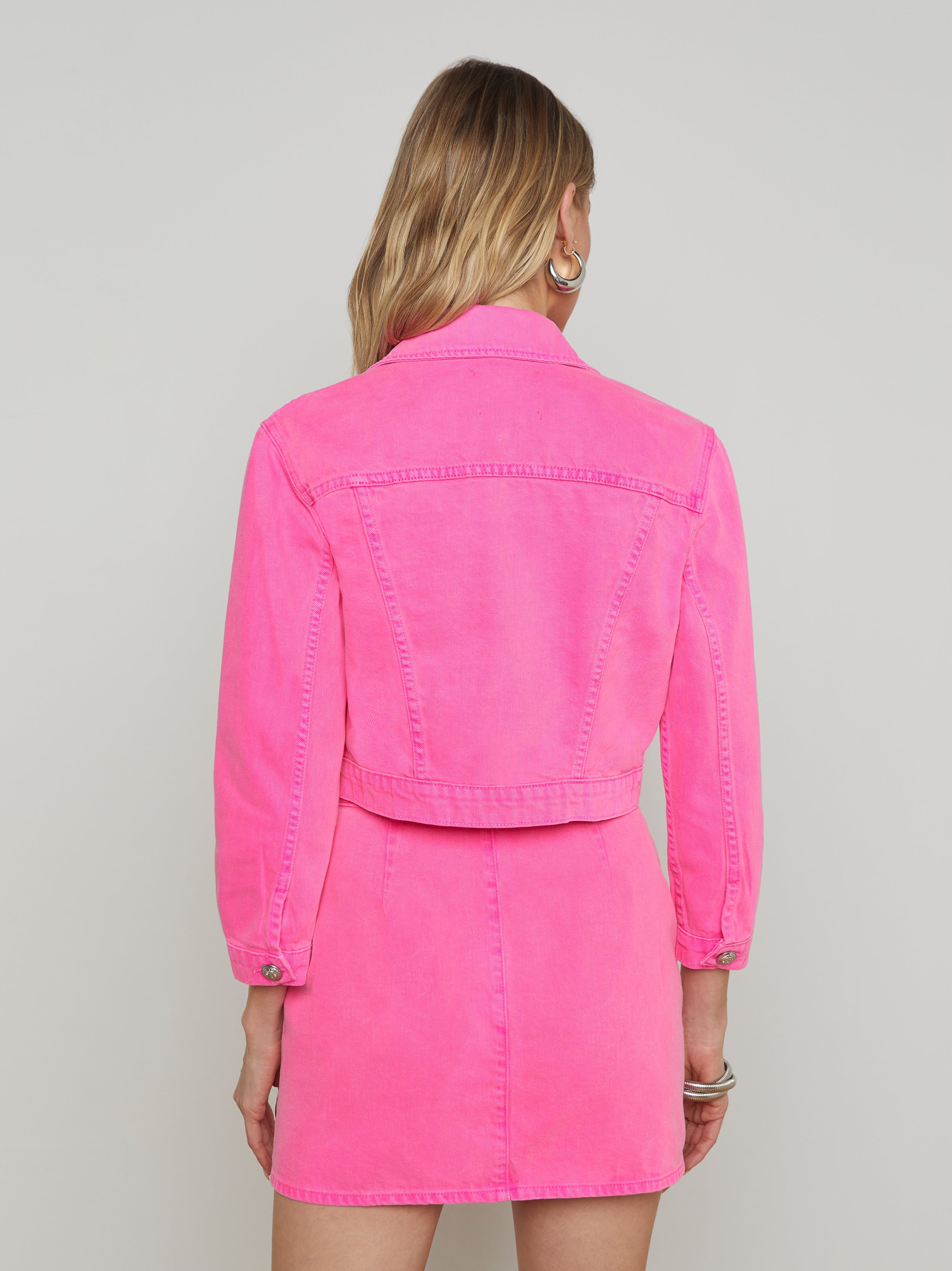 Koda Cropped Denim Jacket - 5