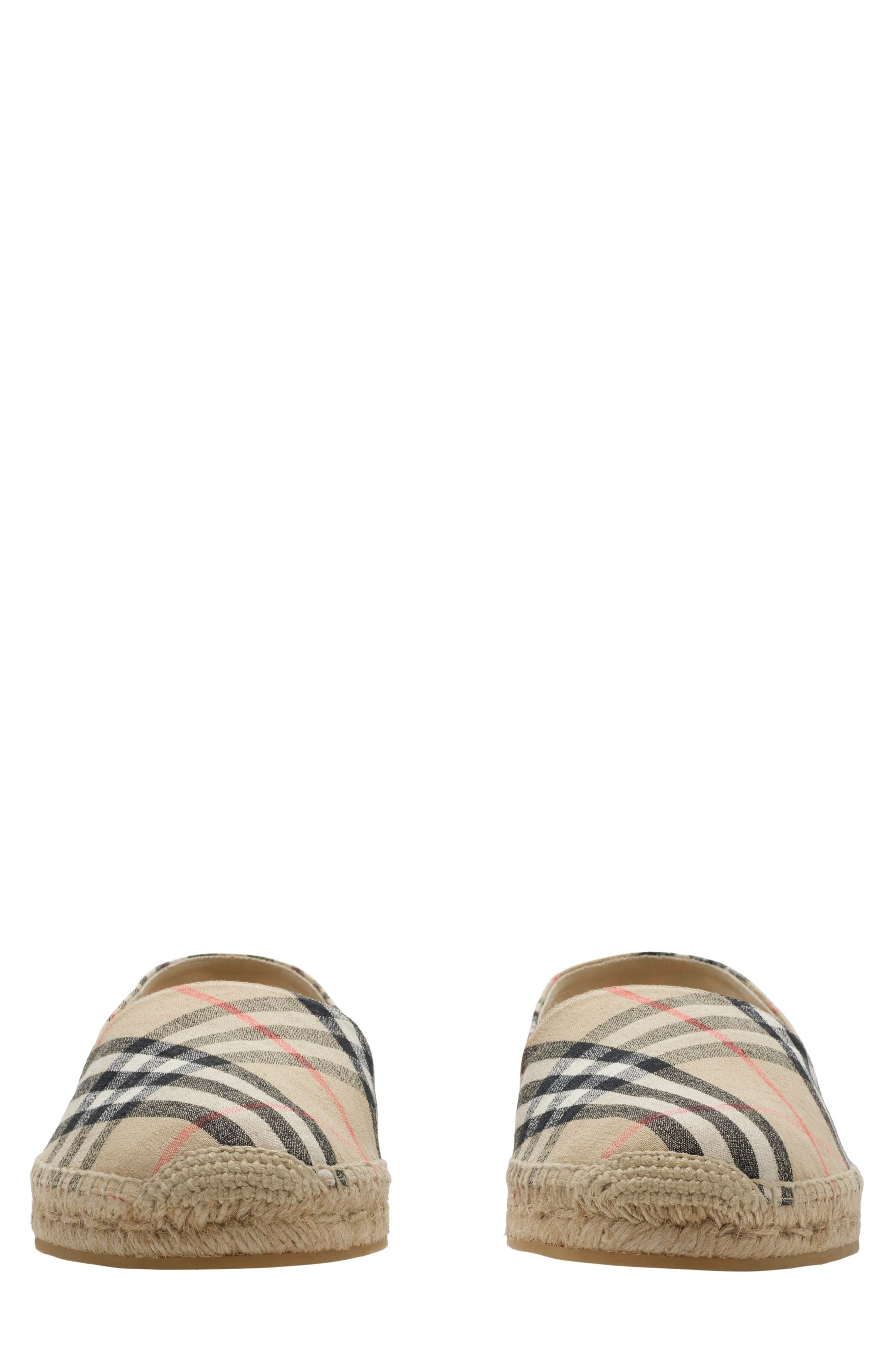 burberry Mews Espadrille in Sand Ip Check at Nordstrom - 2