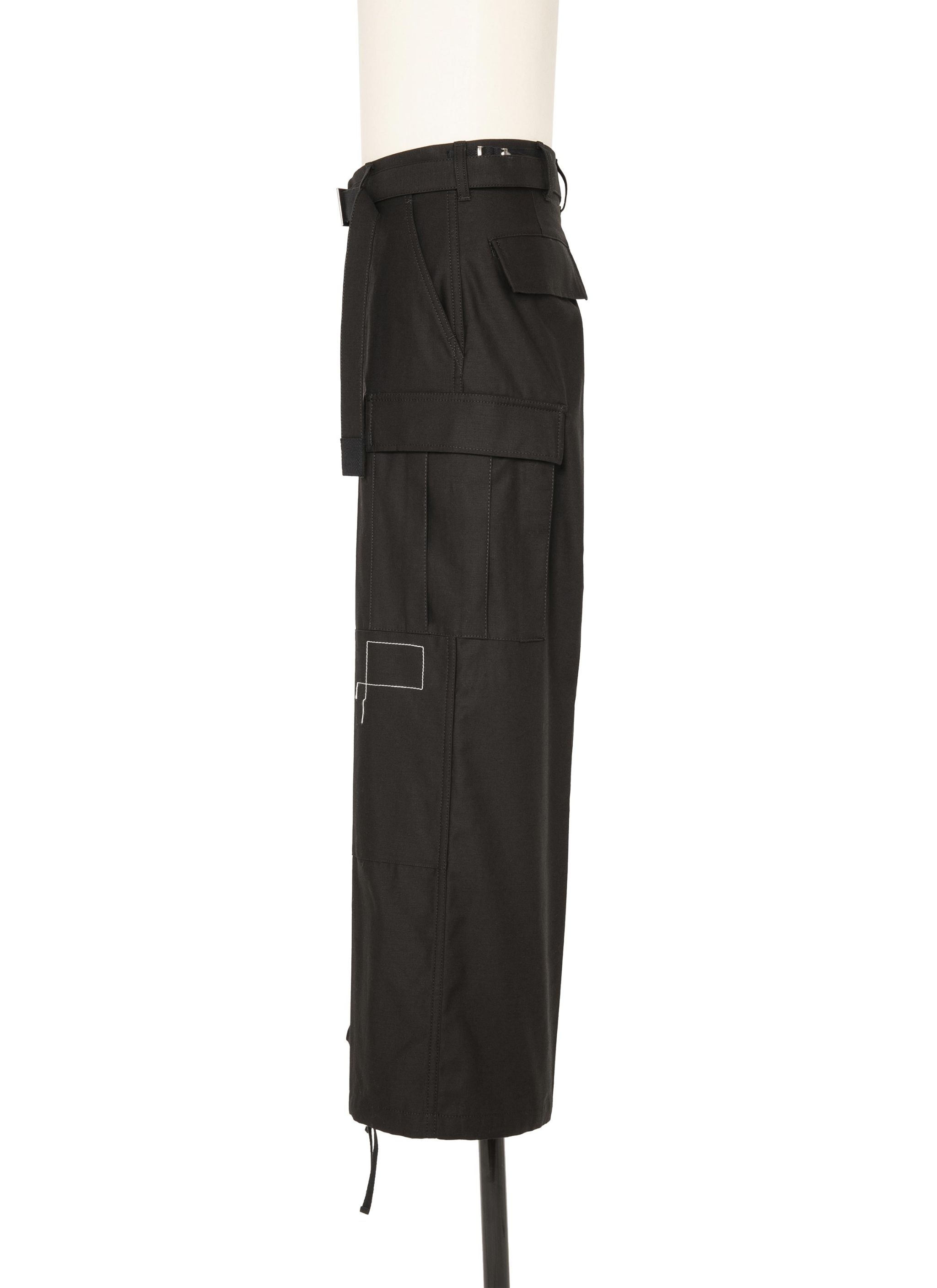 sacai WTAPS Cotton Back Satin Pants | REVERSIBLE sacai WTAPS Cotton Back Satin Pants | REVERSIBLE