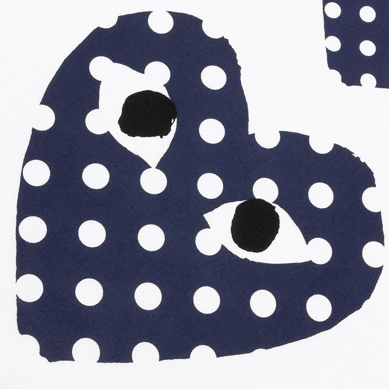 Double Polka Dot Heart Patch T-Shirt 4