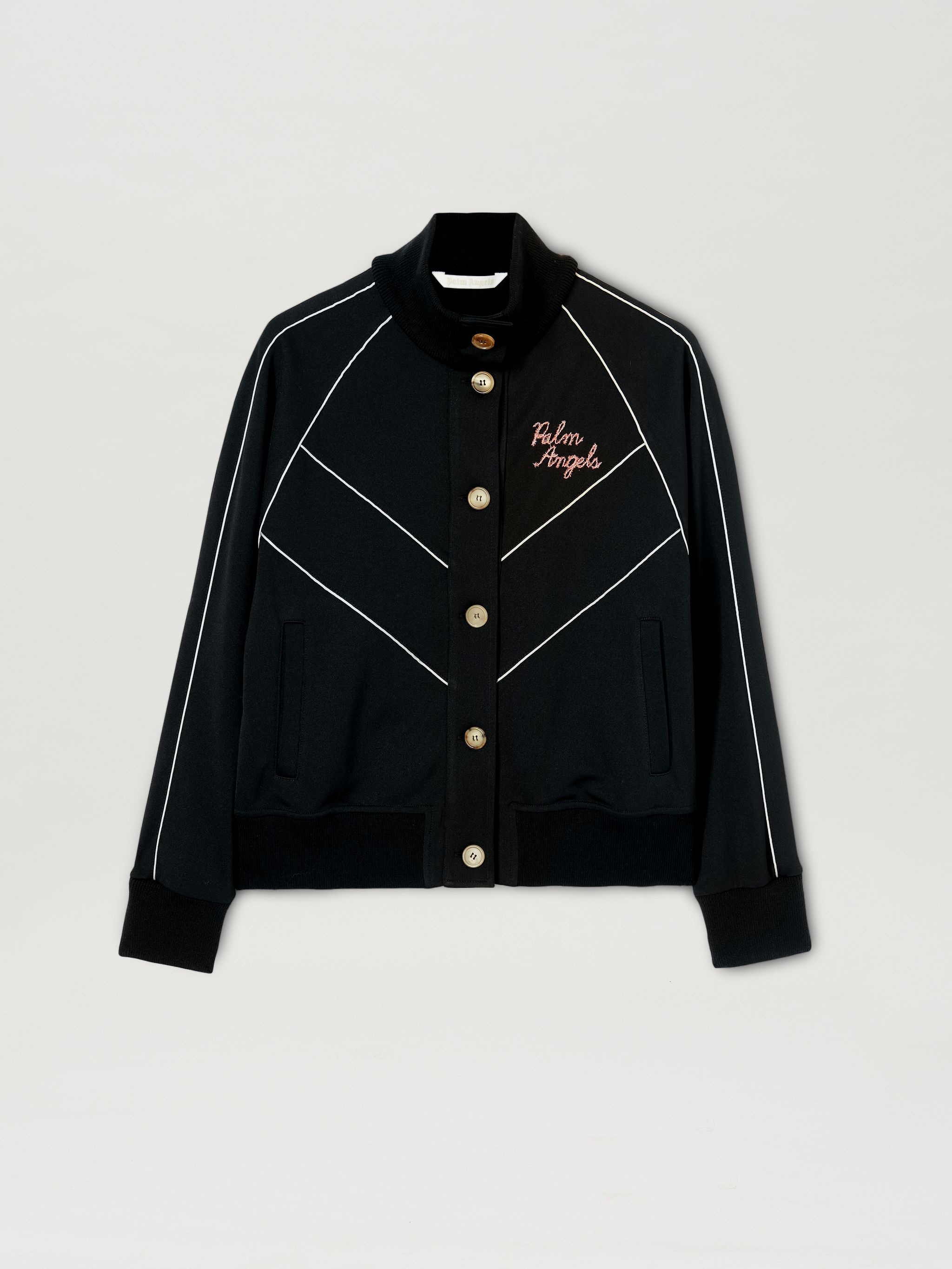 BUTTONED TRACK JACKET - 1