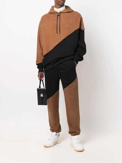 BUSCEMI colour-block panelled trousers outlook