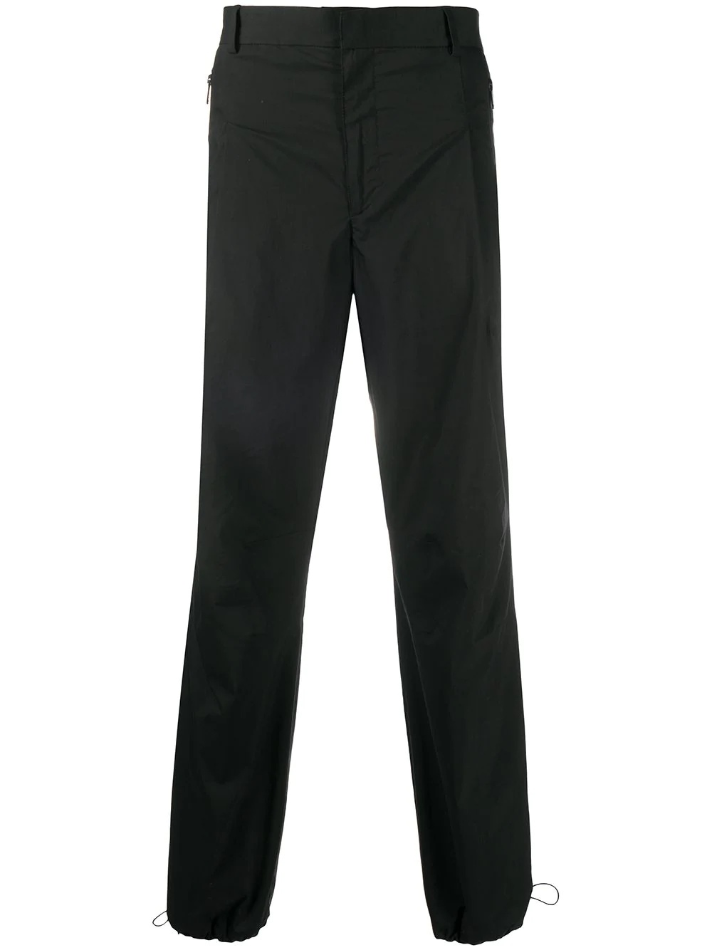 drawstring hems trousers - 1