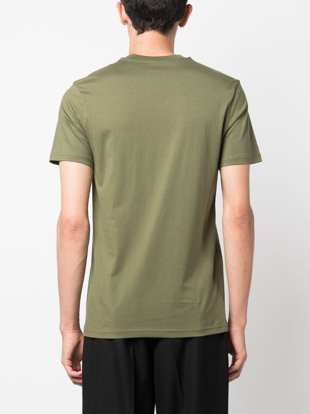 logo-print organic-cotton T-shirt - 4