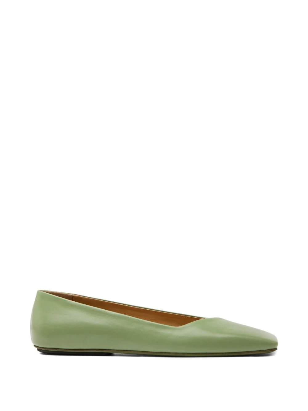 square-toe ballet flats - 1