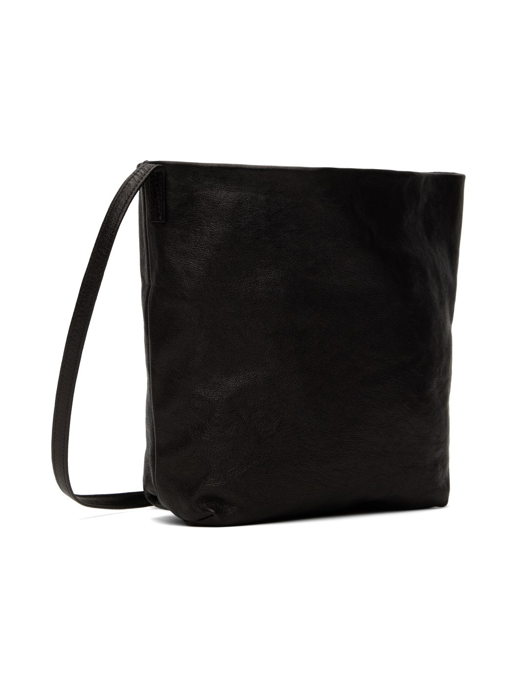 Black Ger Mini Soft Shoulder Bag - 3