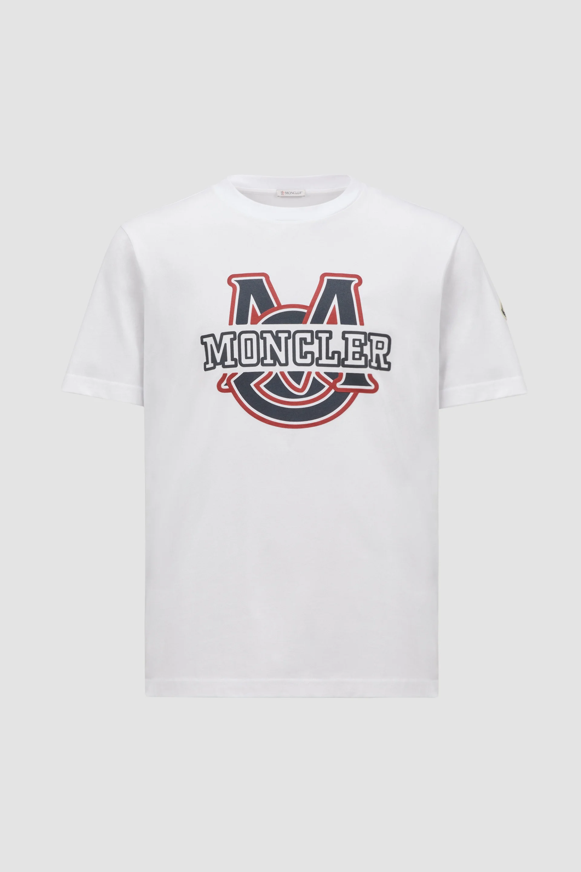 Varsity Logo Motif Cotton T-shirt - 1