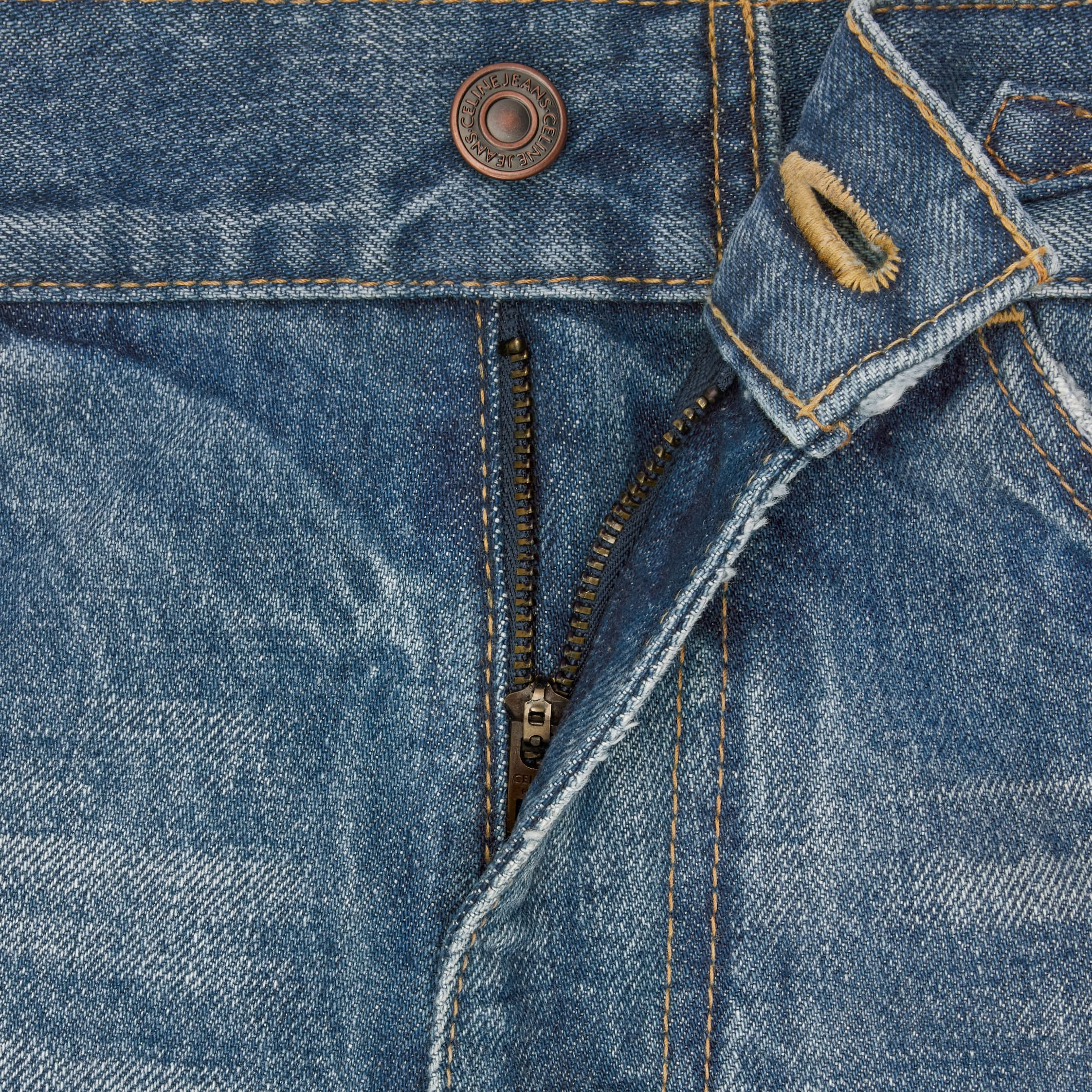 DYLAN FLARED JEANS WITH SIGNATURE IN UNION WASH DENIM - 4