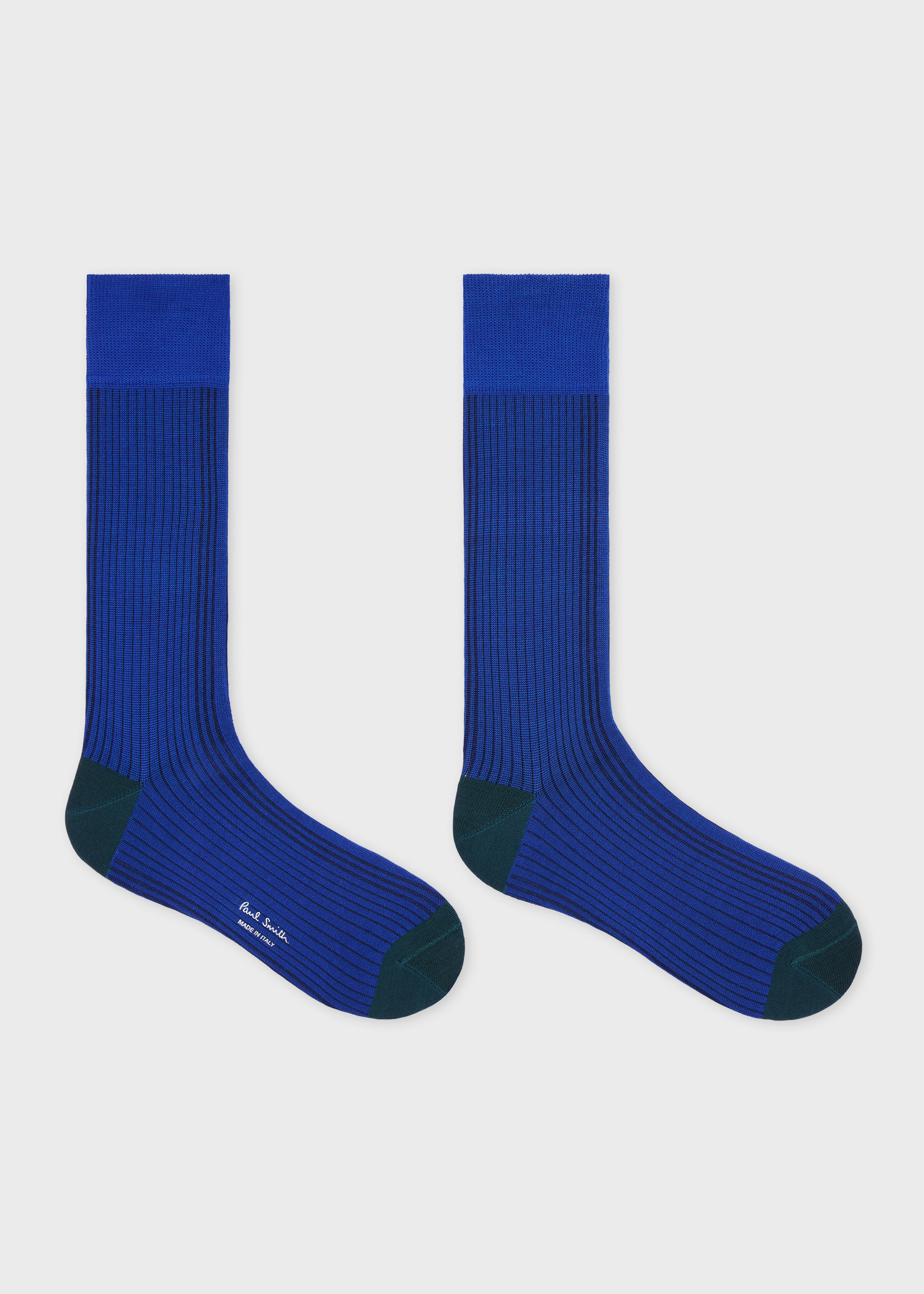 Ribbed Cotton-Blend Socks - 2