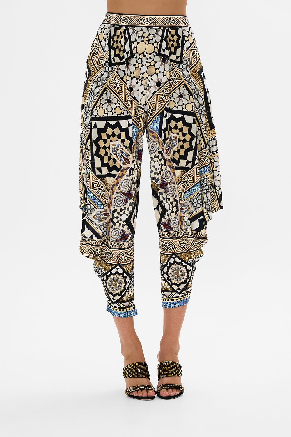 JERSEY DRAPE PANT WITH POCKET - 6