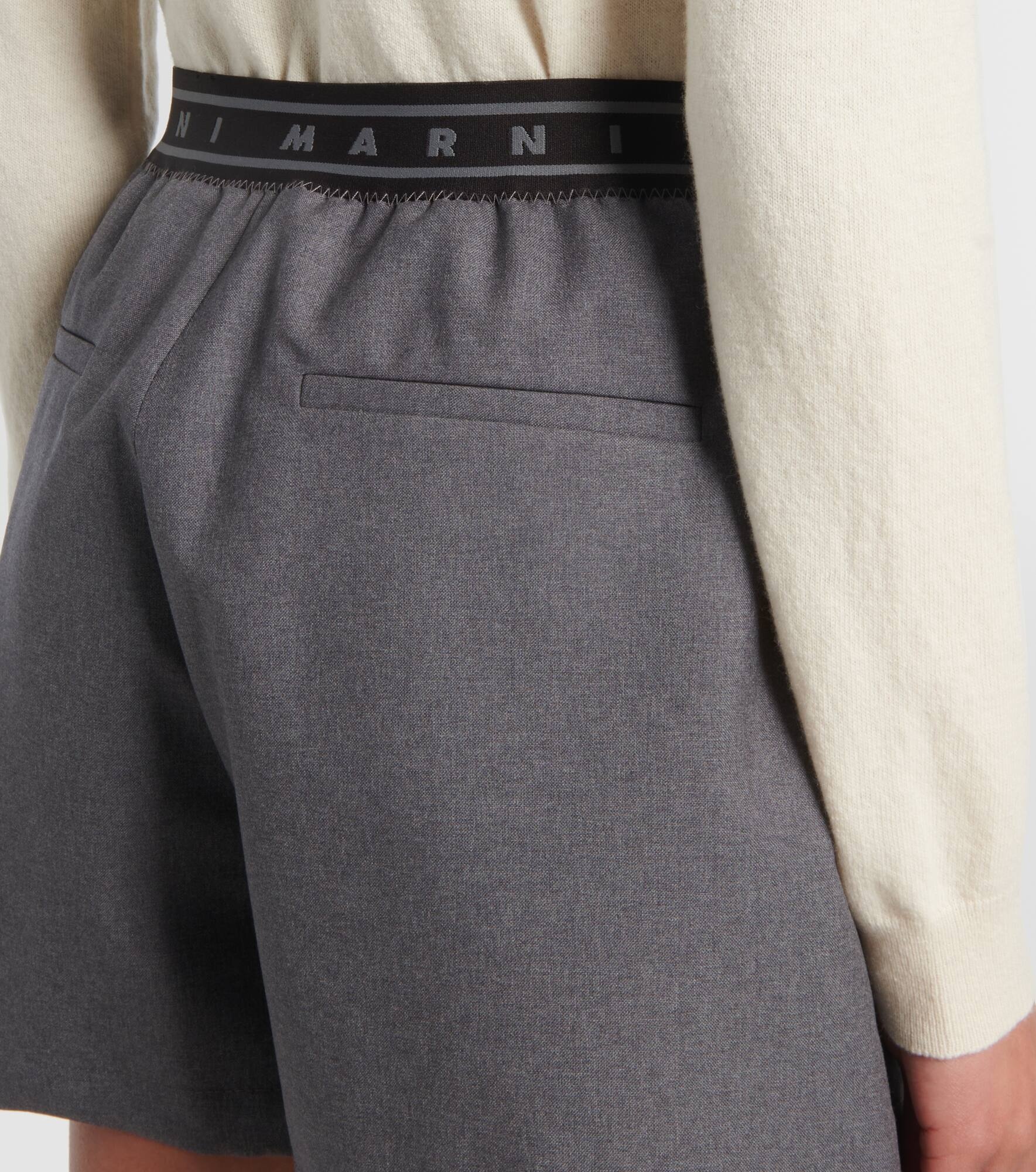 Virigin wool shorts - 5