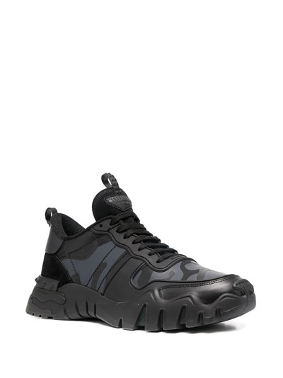 Valentino multi-panel design sneakers outlook