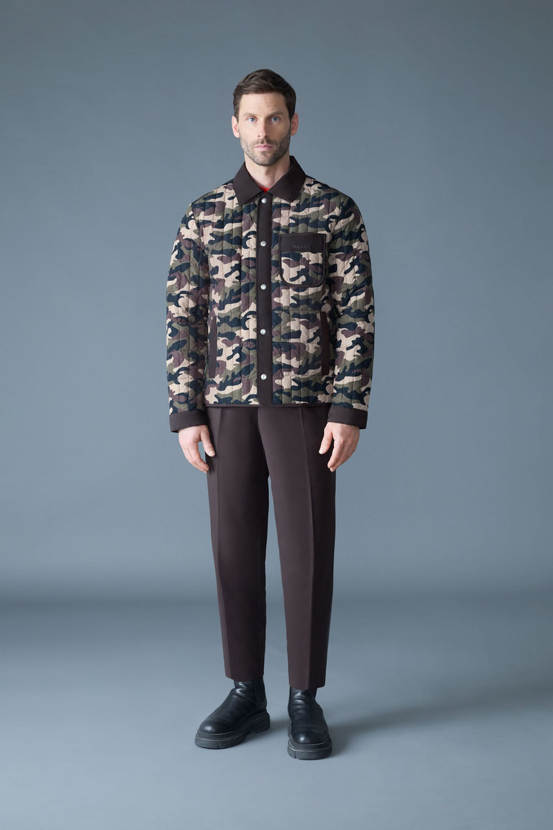 MACKAGE MATEO-CAMO Camo Light Down Jacket outlook
