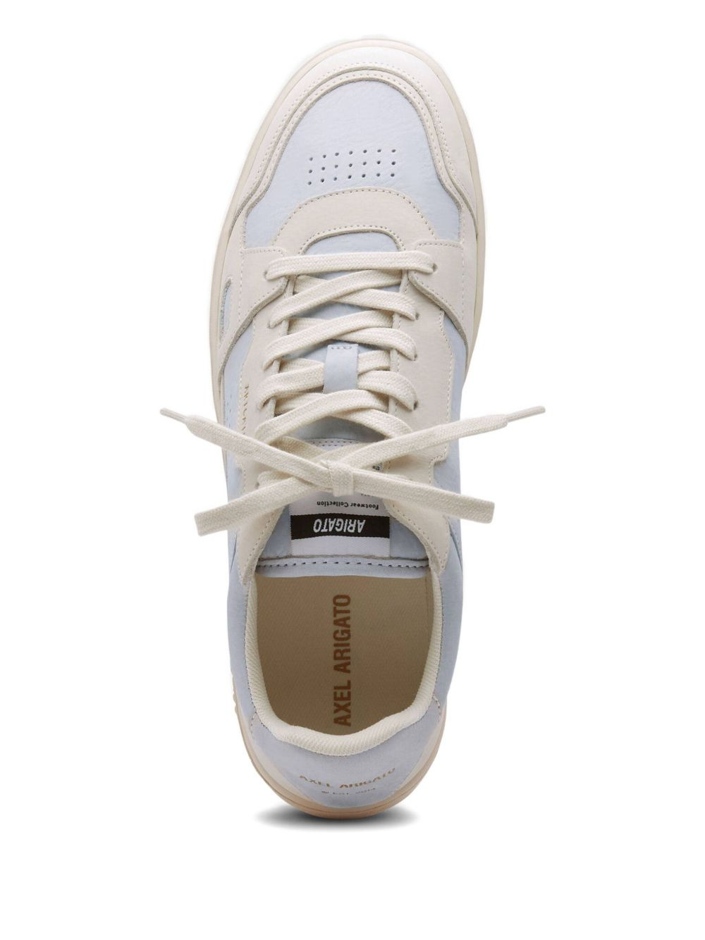 Dice Lo perforated panelled leather sneakers - 3