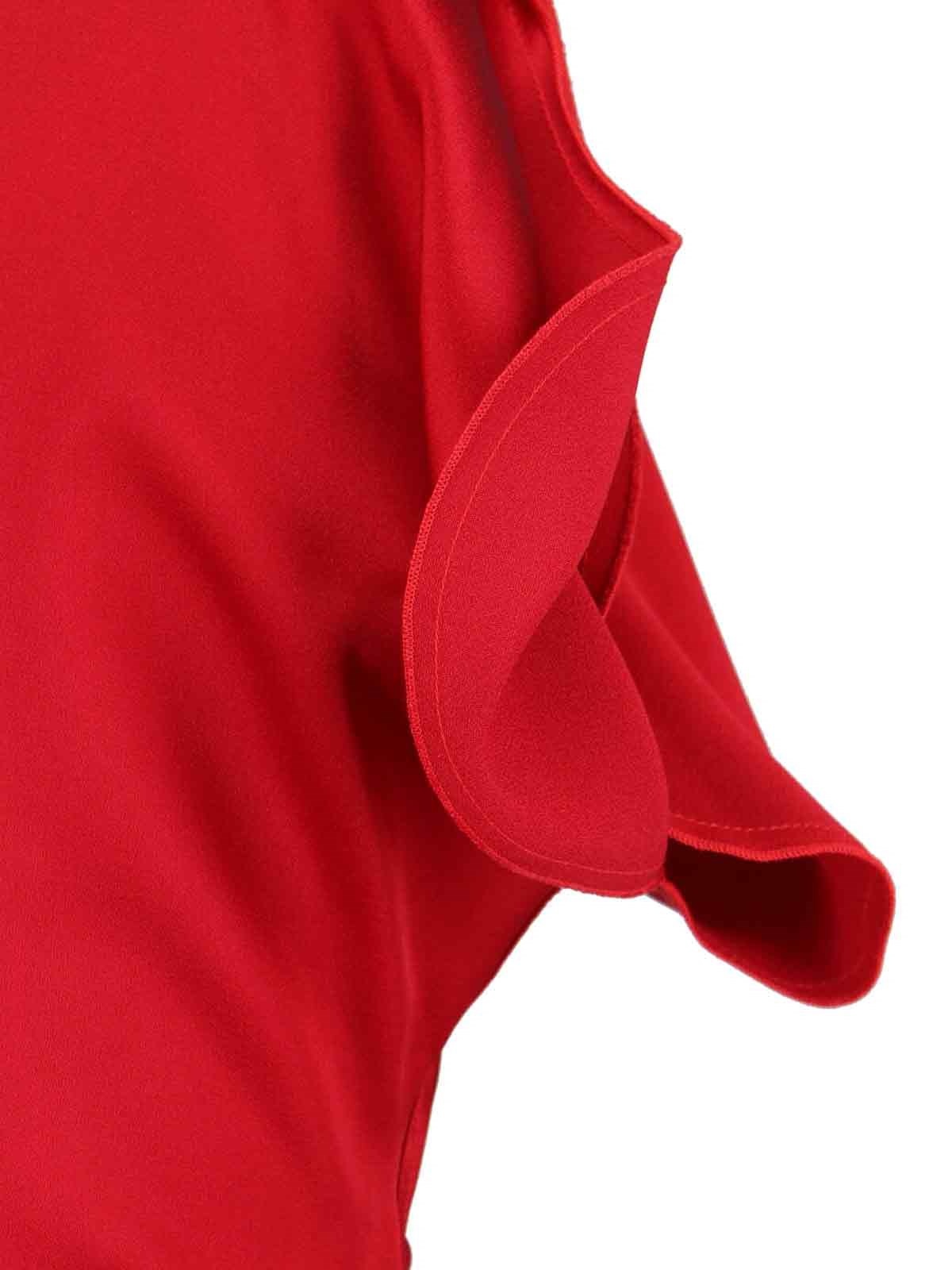 DRAPED MIDI DRESS - 5