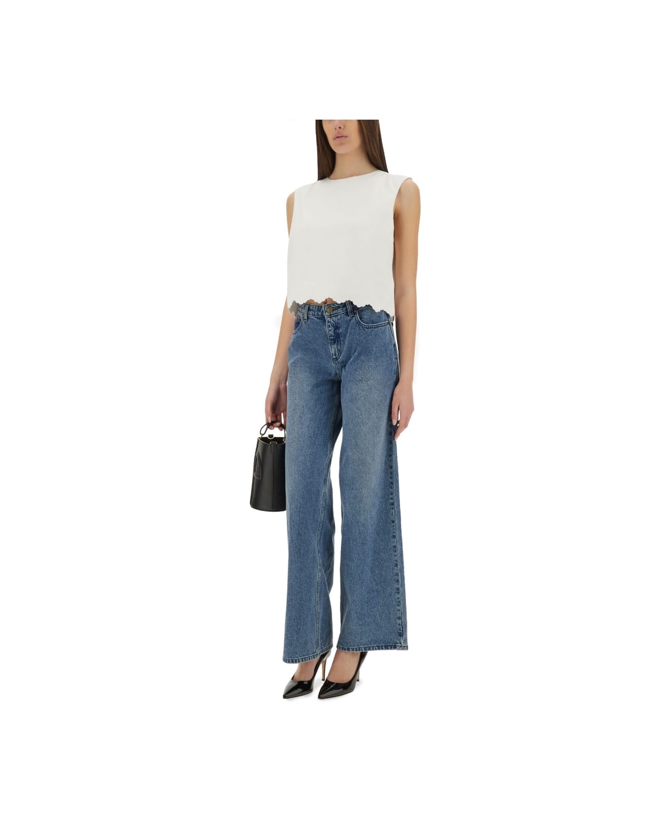 Short Poplin Top - 2