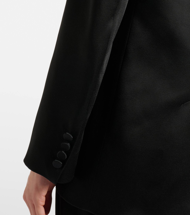 Satin crêpe blazer 5