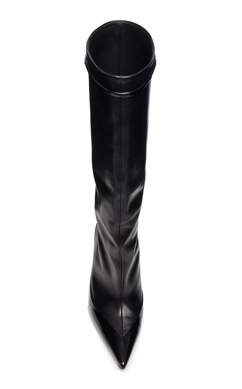 Givenchy Raven 80mm 가죽 부츠 outlook