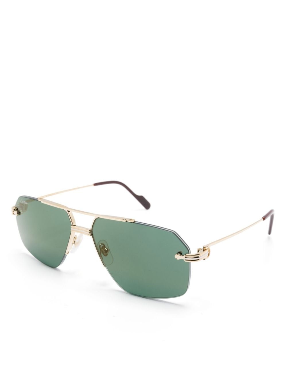 pilot-frame sunglasses - 2