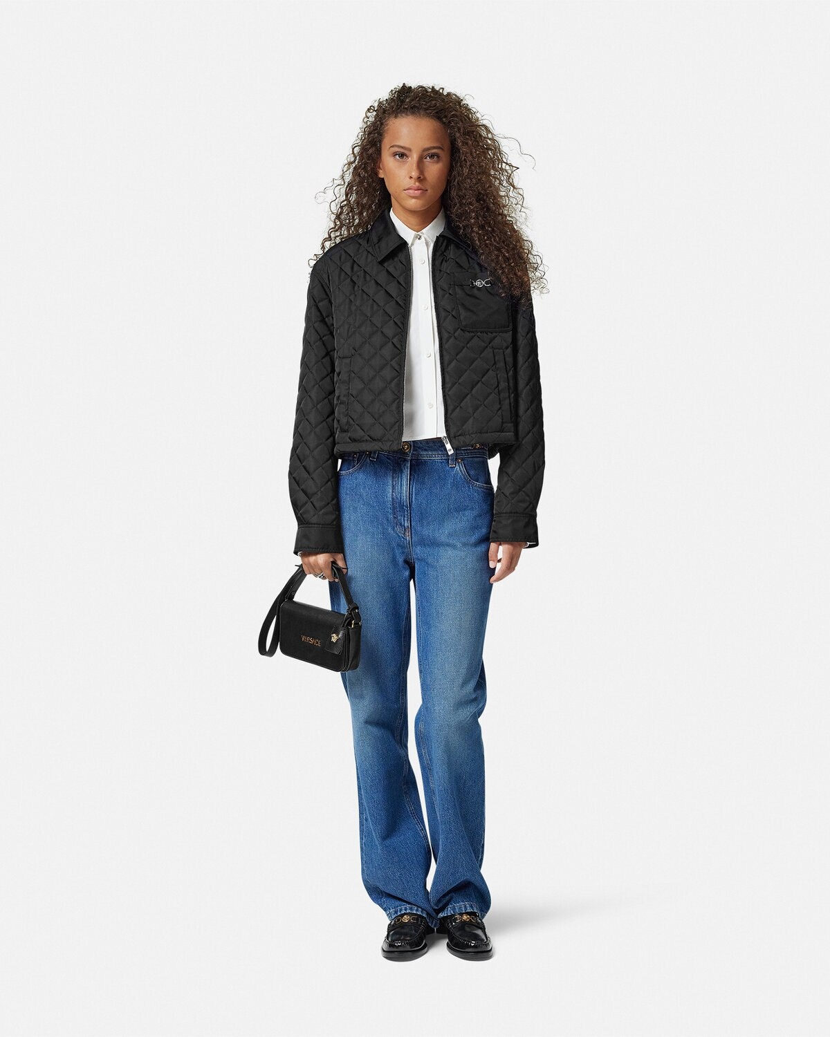 Quilted Crop Blouson Jacket - 2