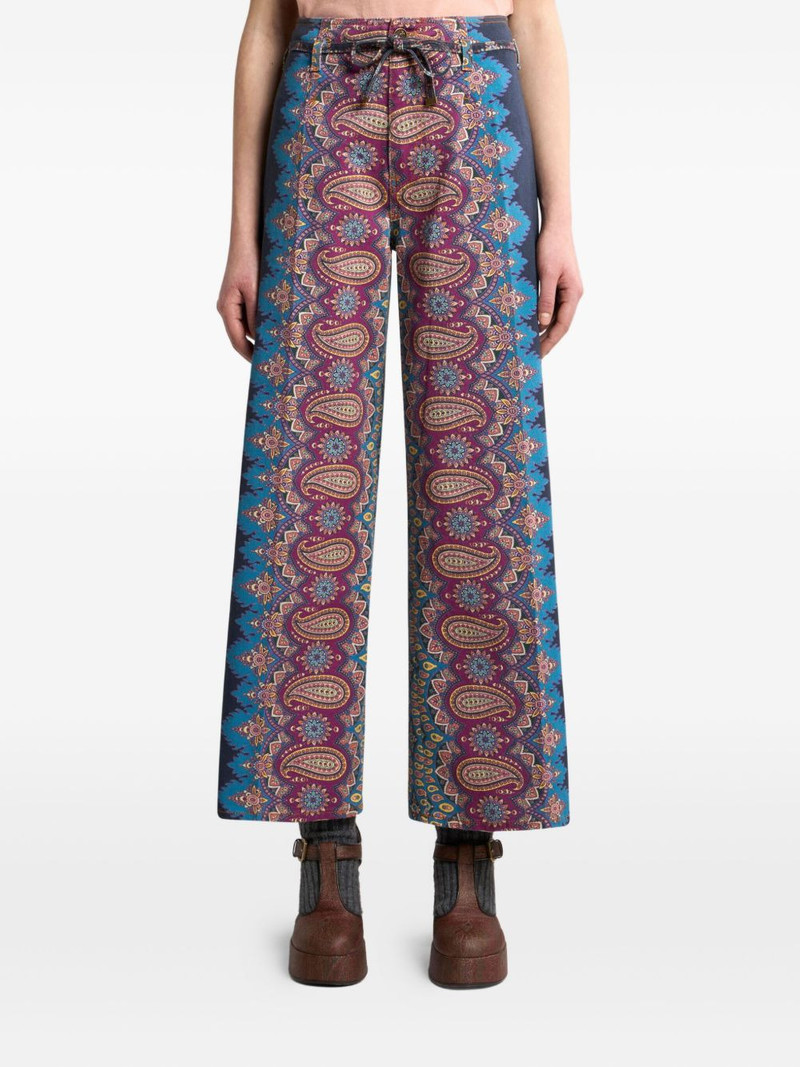 Etro printed jeans outlook