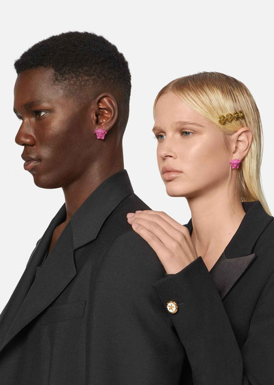 VERSACE La Medusa Lacquered Stud Earrings outlook