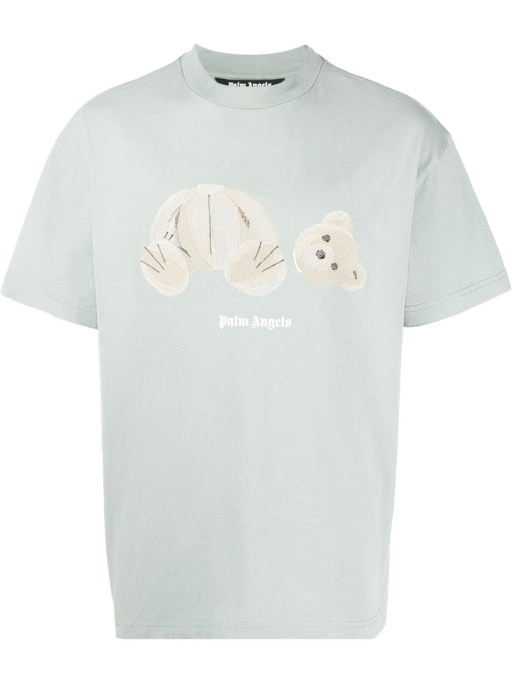 Teddy Bear logo-print crew-neck T-shirt - 1