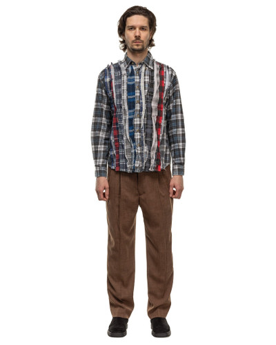 NEEDLES Rebuild by Needles Flannel Shirt -> Ribbon Shirt Assorted outlook