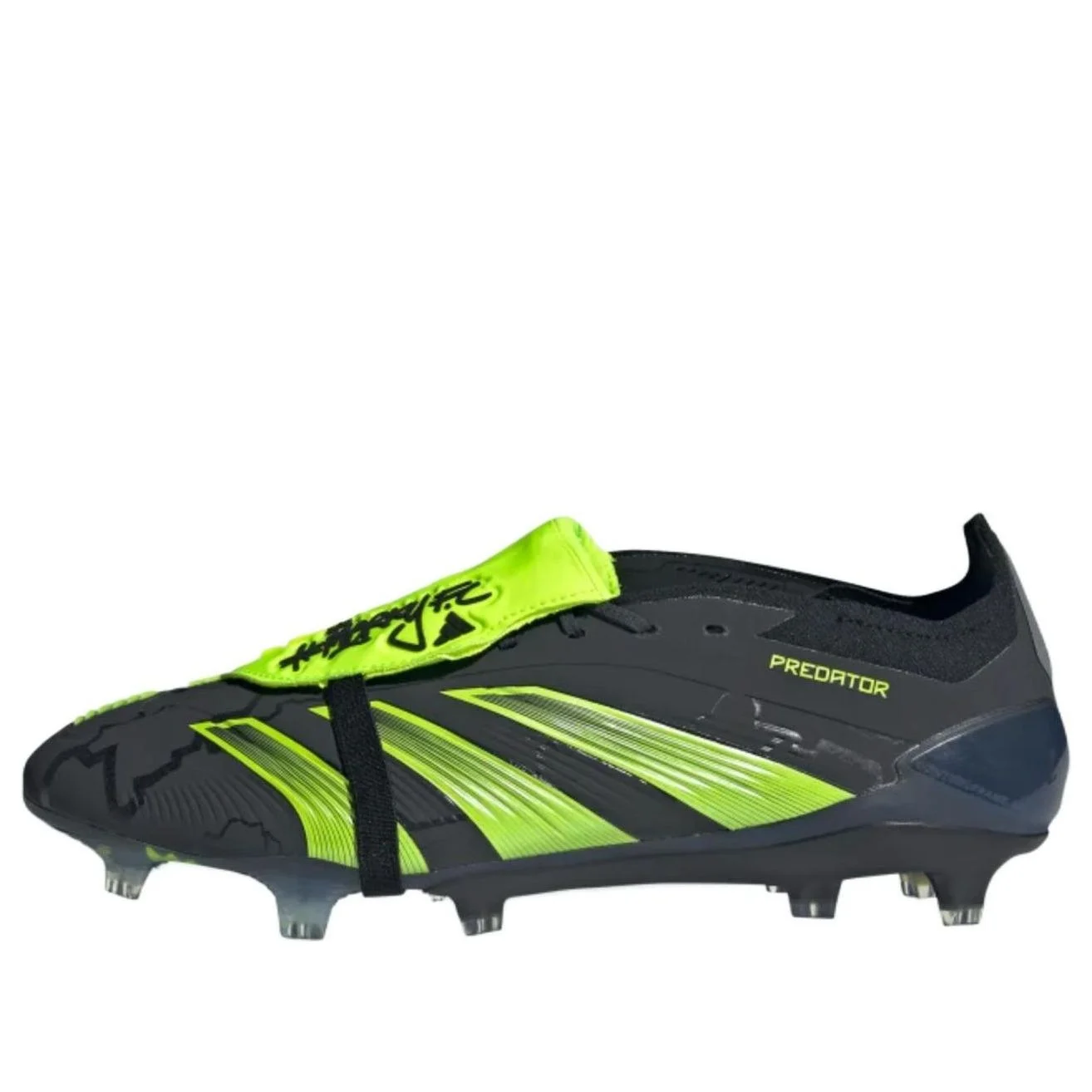 adidas Predator Elite Foldover Tongue FG 'Green Black' ID8877 - 1