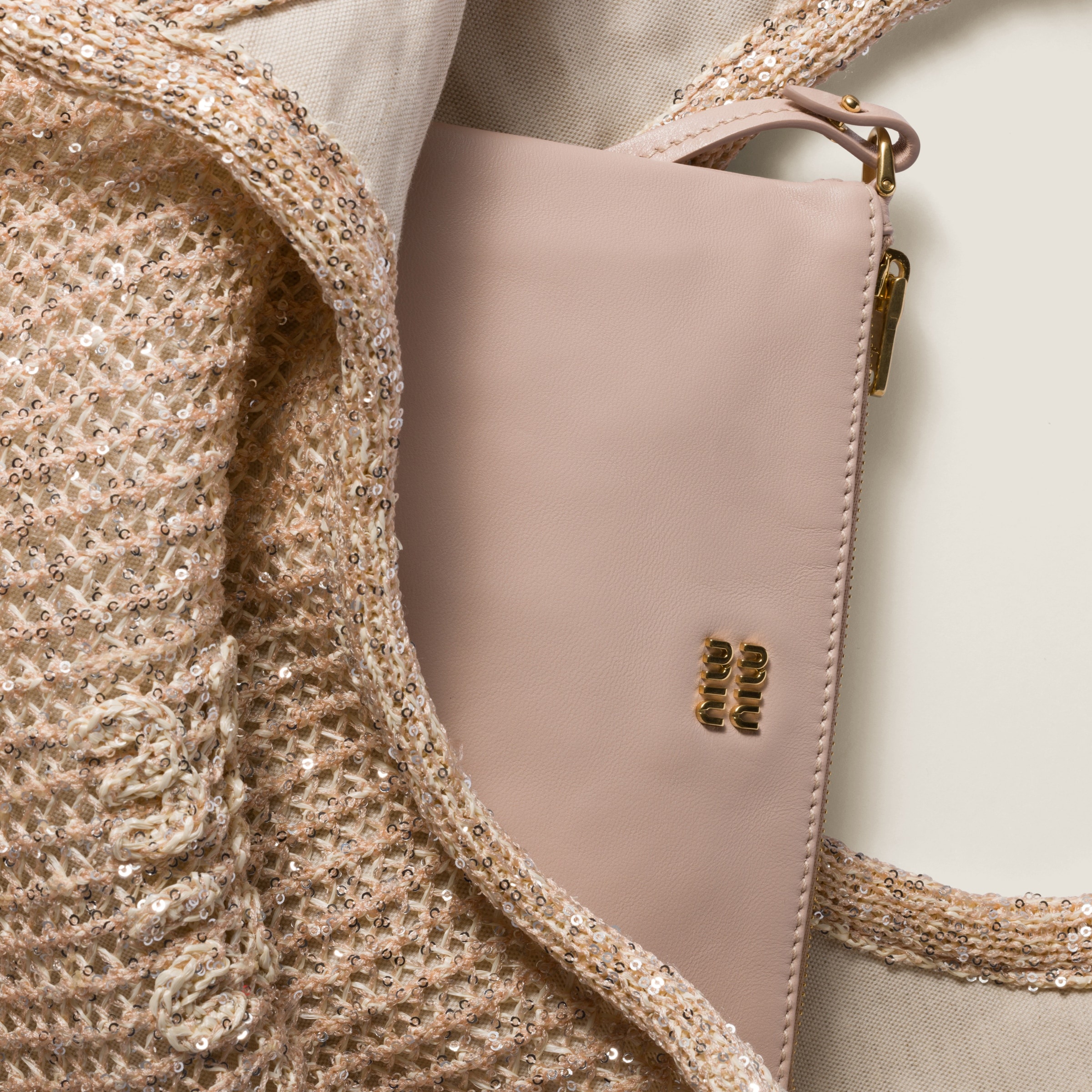 IVY sequin mesh bag - 6
