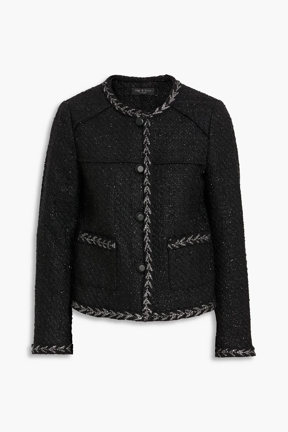 Mirabelle metallic tweed jacket - 1