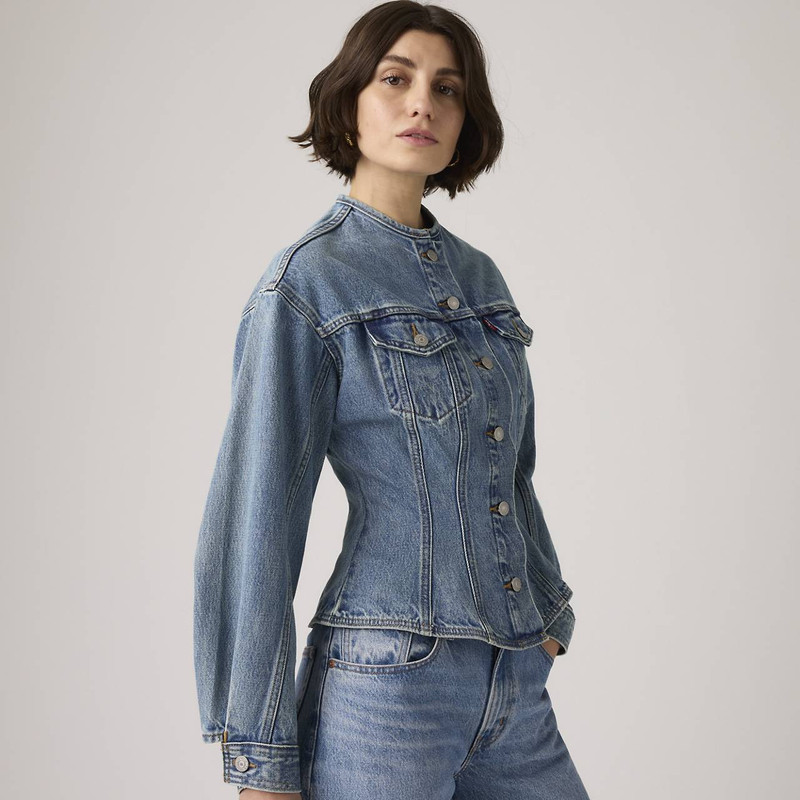 Levi's SCULPTED TRUCKER JACKET outlook