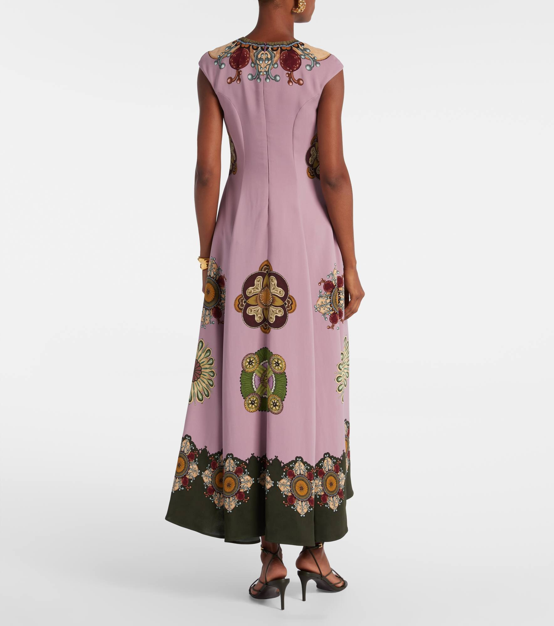 Park Ave printed maxi dress - 3