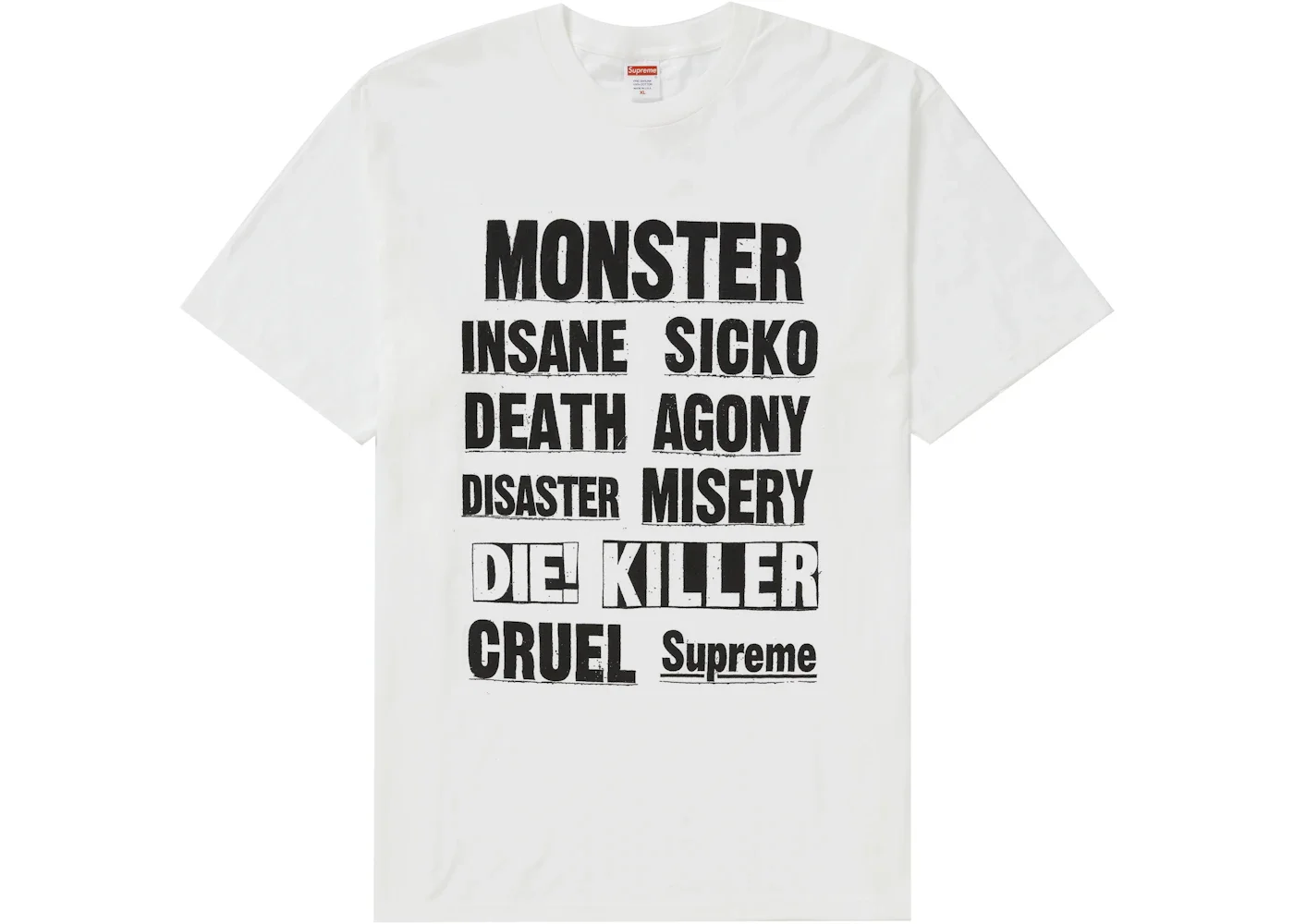 Supreme Monster Tee White - 1