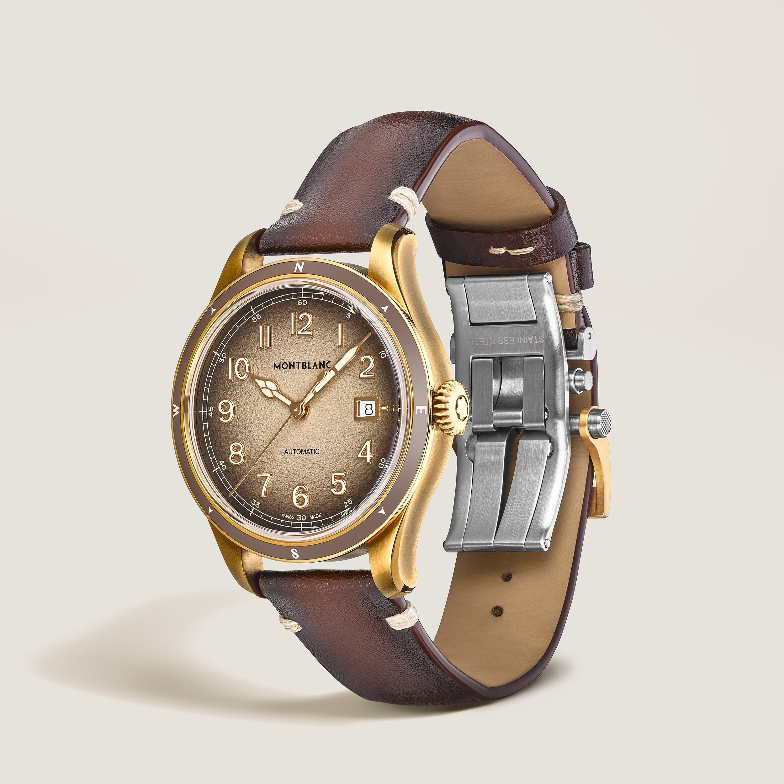 MONTBLANC 1858 AUTOMATIC DATE 0 OXYGEN - 4