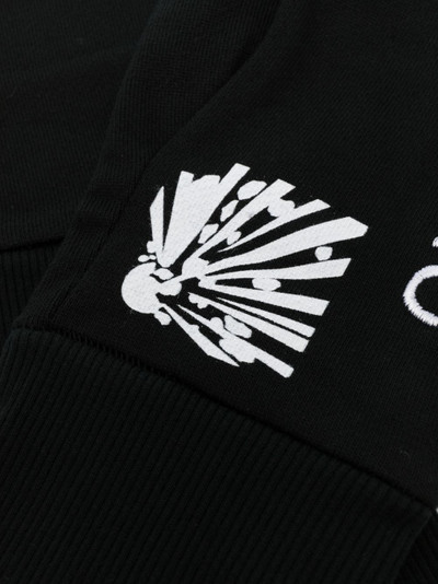 032c embroidered-logo organic-cotton gloves outlook