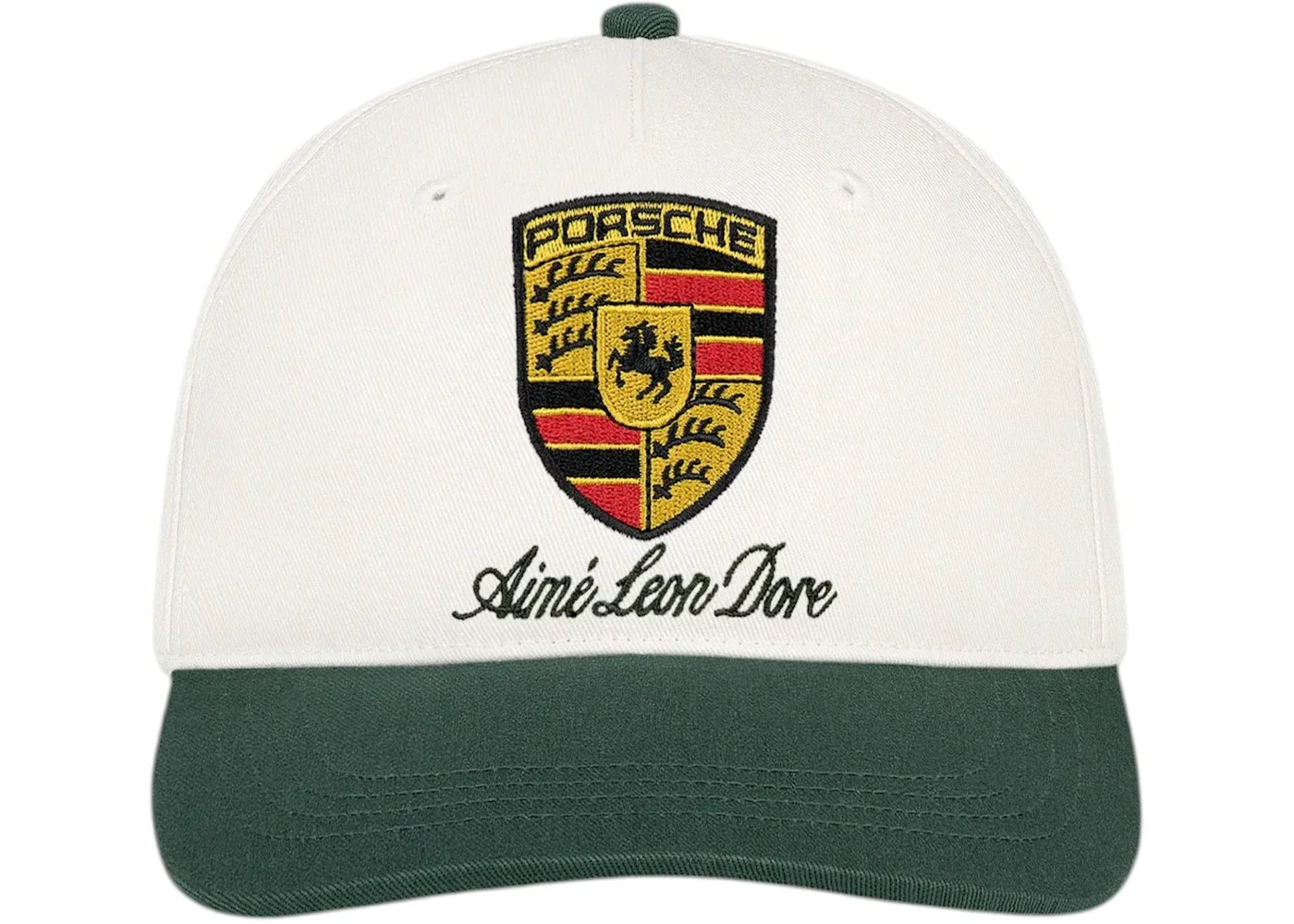 Aime Leon Dore x Porsche Colorblock Logo Hat Cream - 1