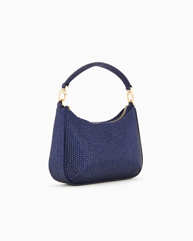 GIORGIO ARMANI SATIN AND RHINESTONE LA PRIMA MINI HANDBAG outlook