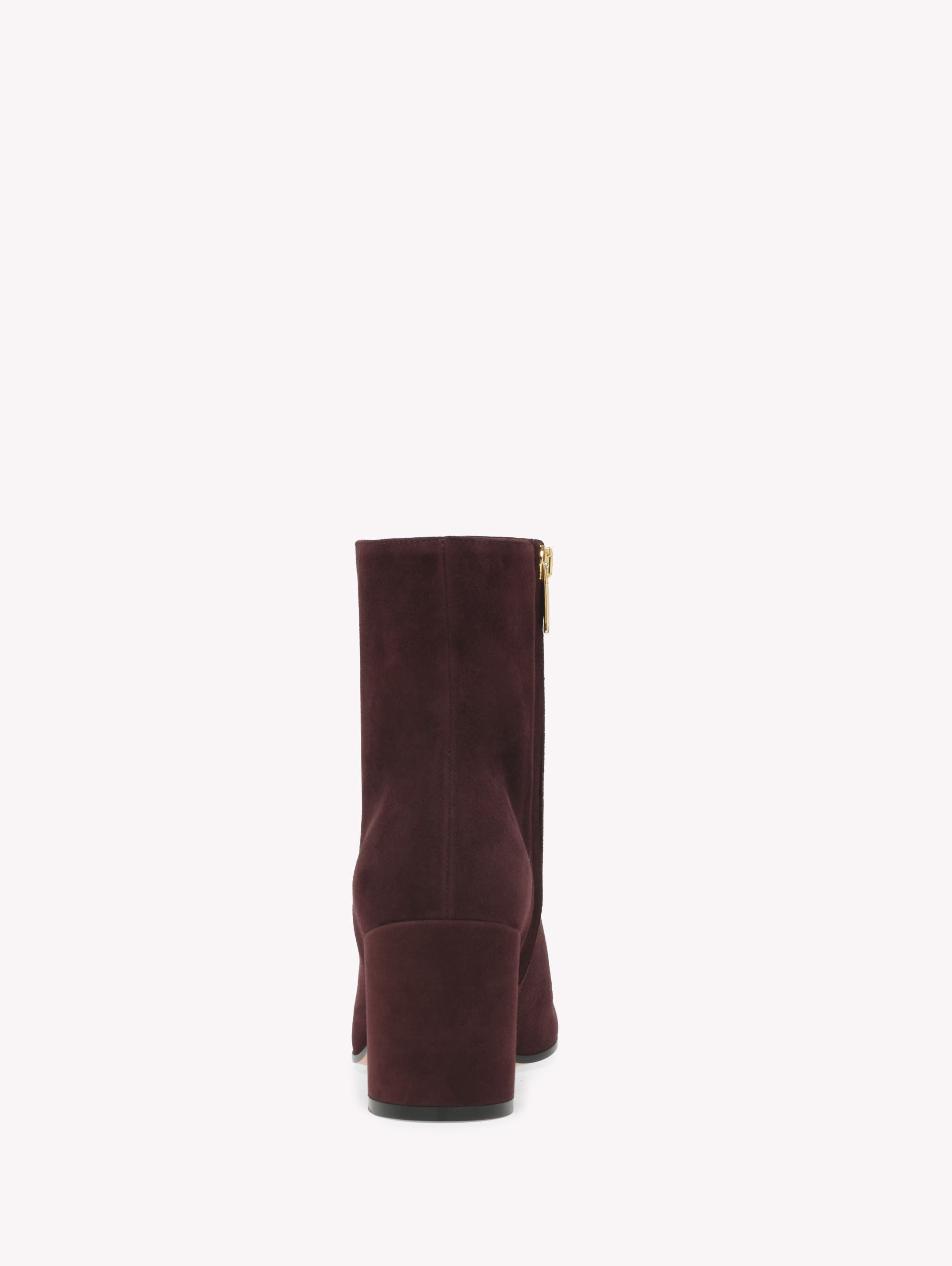 Gianvito Rossi Joelle Booties in Red Suede at Nordstrom - 4