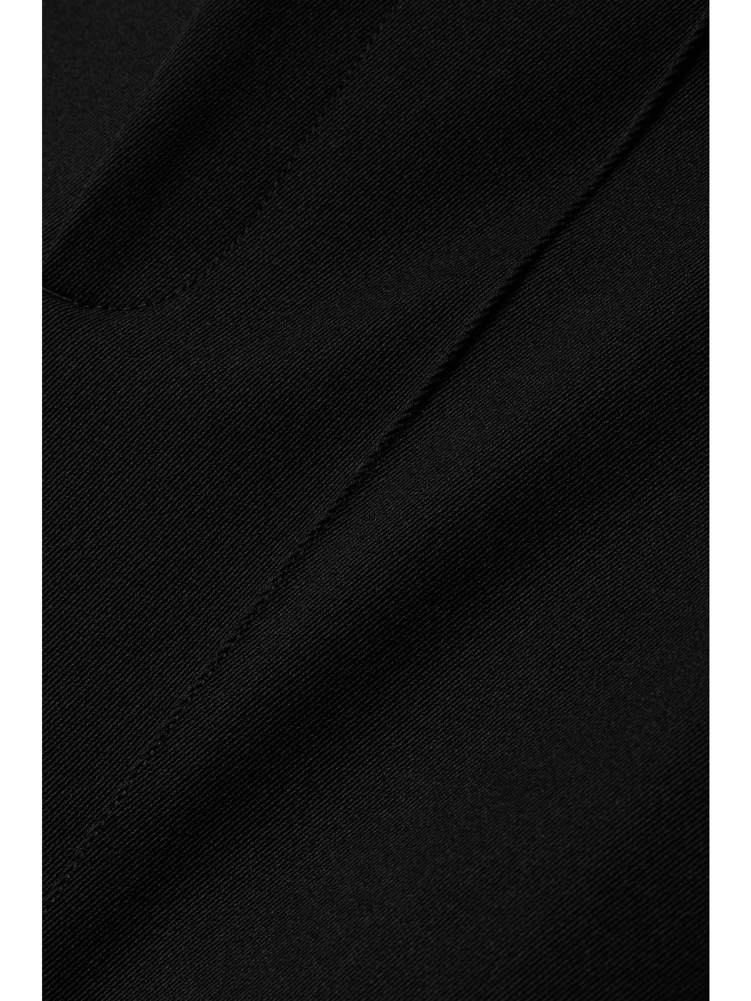 Twill slim-leg stirrup ski pants Black - 5