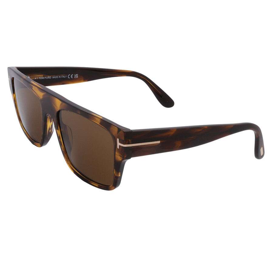 Tom Ford Dunning-02 Roviex Browline Men's Sunglasses FT0907 48J 55 - 4