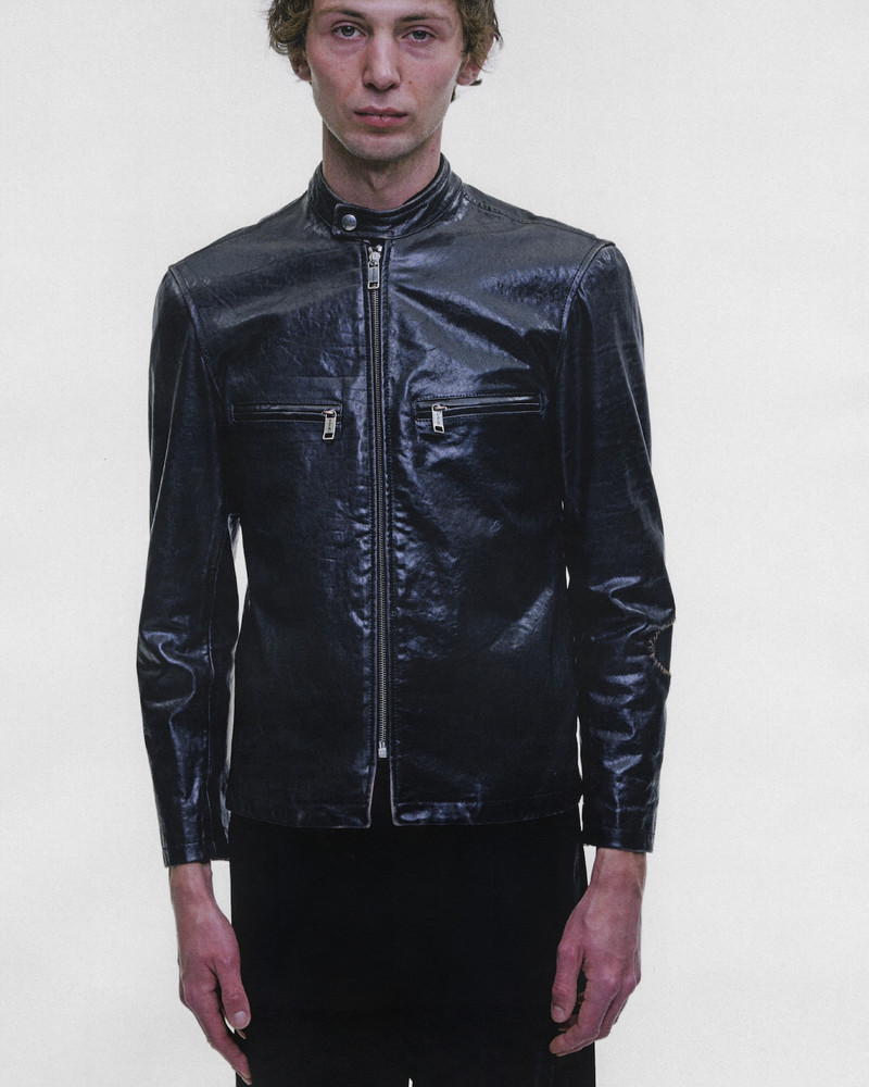 SIDE A LEATHER JACKET 4