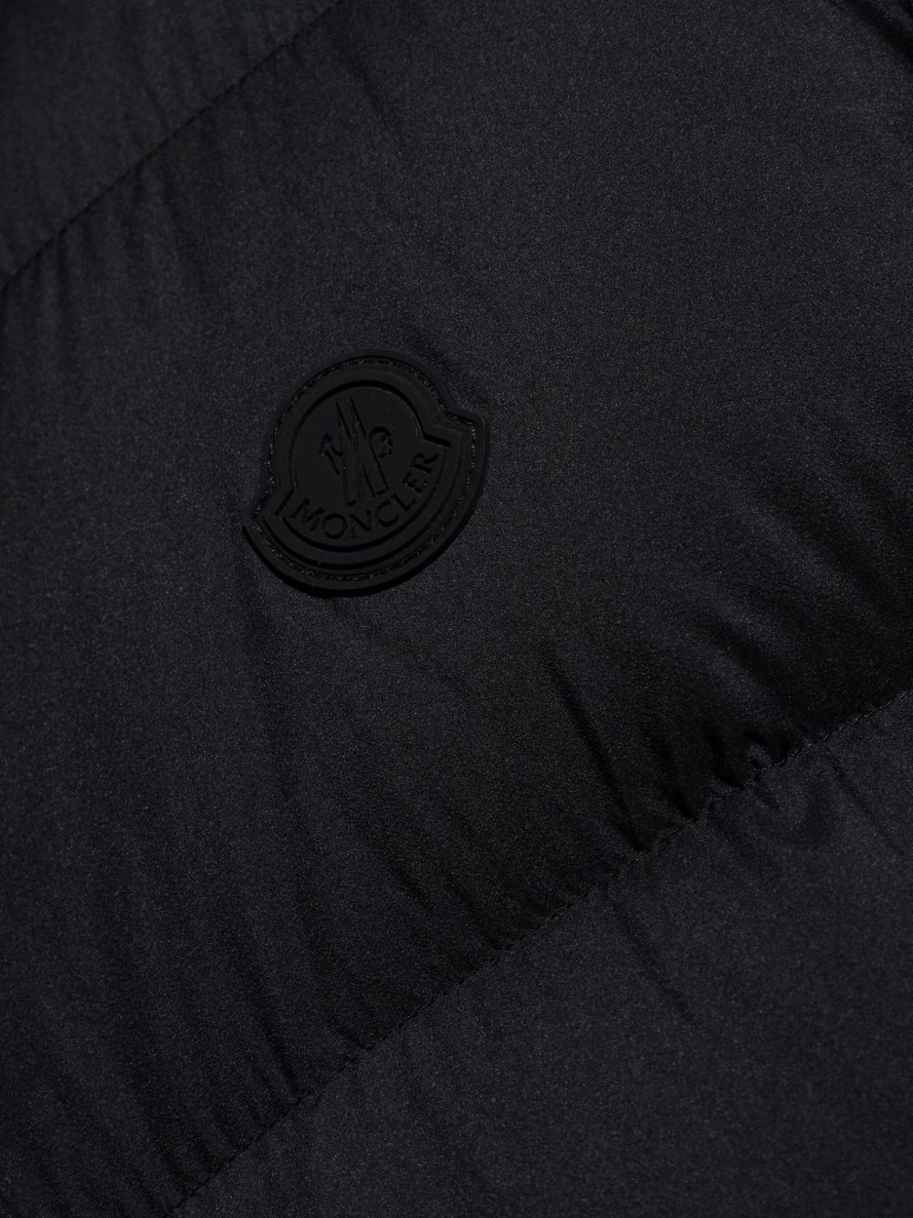 hooded quilted gilet - 5