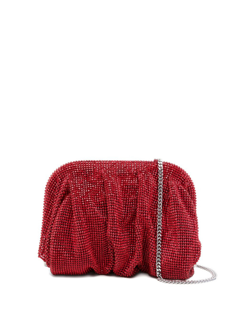 crystal-embellished clutch bag 1