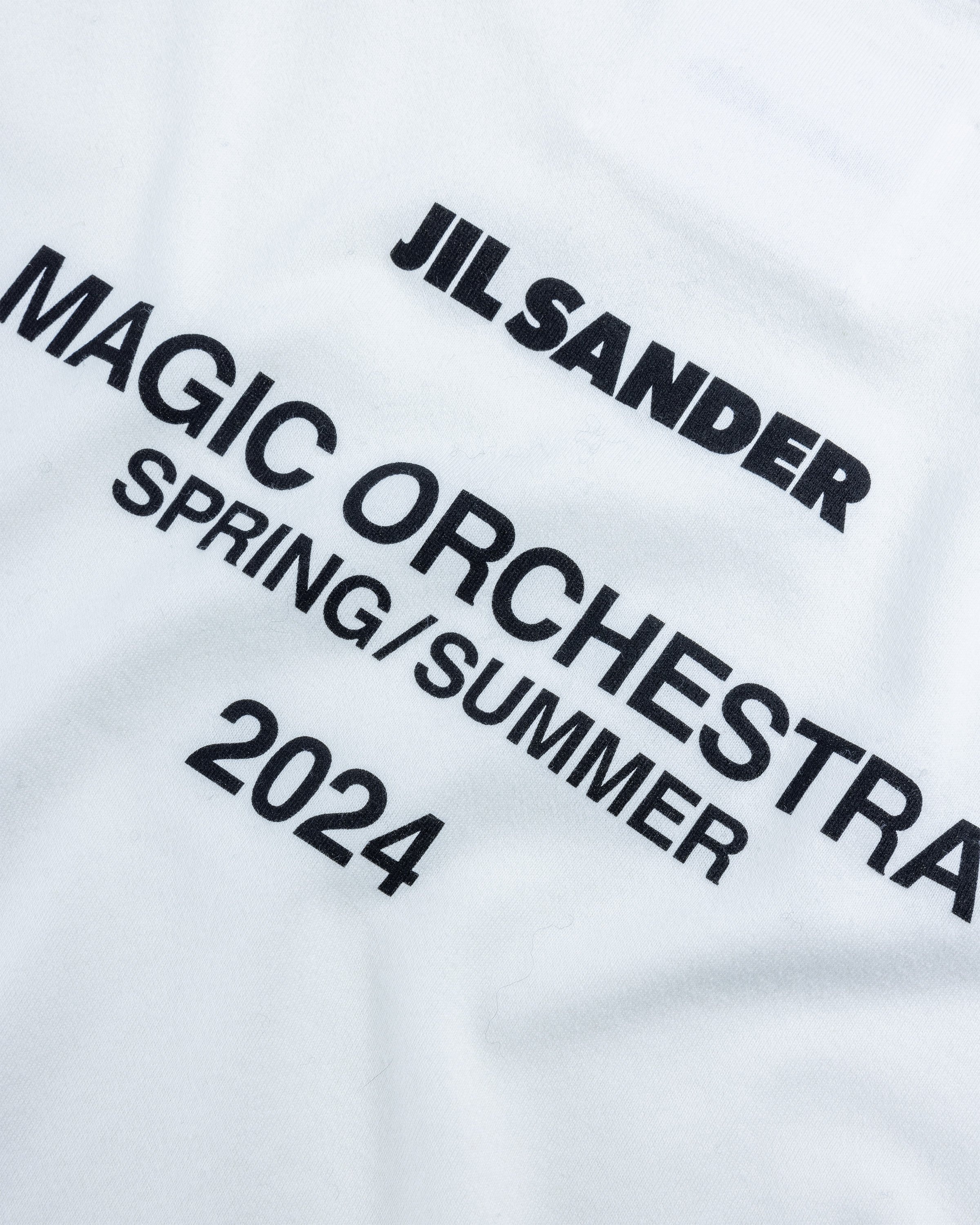 Jil Sander – Magic Orchestra Sheer T-Shirt Marshmallow - 6
