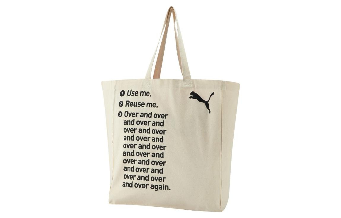 PUMA Shopper Tote Bag 'White' 932996-01 - 2