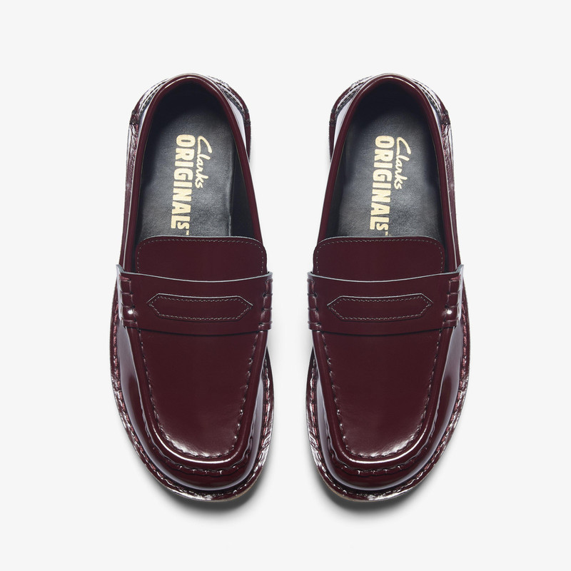 Nomad Loafer Wine Patent 7