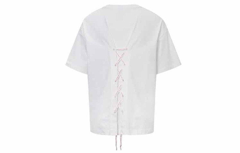 Converse (WMNS) Converse Short-sleeved with back lace design 10020850-A01 outlook